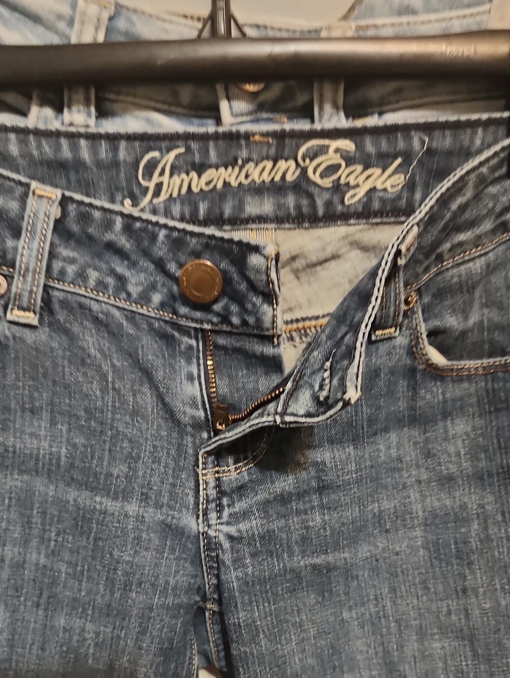 American Eagle Outfitters Women’s Dark Blue Skinny Jeans